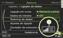 Configurar uma ligação de dados